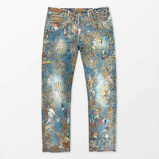 BESPOKE AMMA RAINBOW REEF JEANS